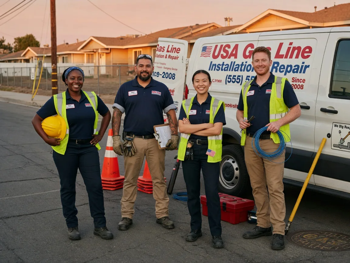 Gas Line Installation company in Glynn, LA